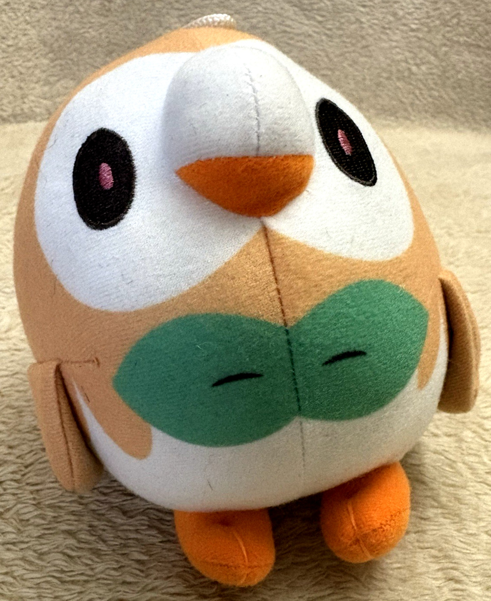 ROWLET Owl Pokemon Stuffed Animal Toy Factory Pokemon Nintendo 6.5”